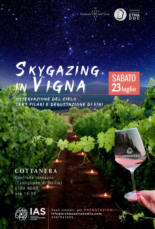 Skygazing in Vigna da Cottanera (Etna Nord)| 23 luglio 2022
