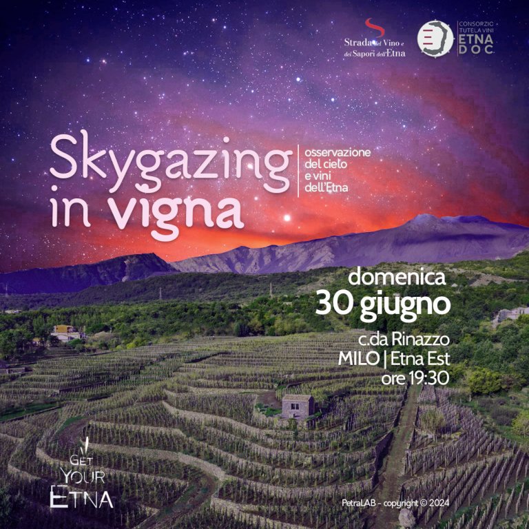 Skygazing in Vigna a Milo (Etna Est) | domenica 30 giugno 2024