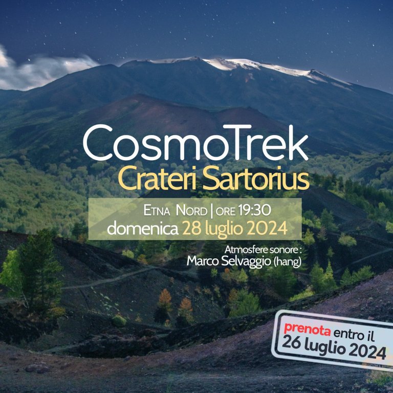 CosmoTrek ai Sartorius (Etna Nord) | domenica 28 luglio 2024