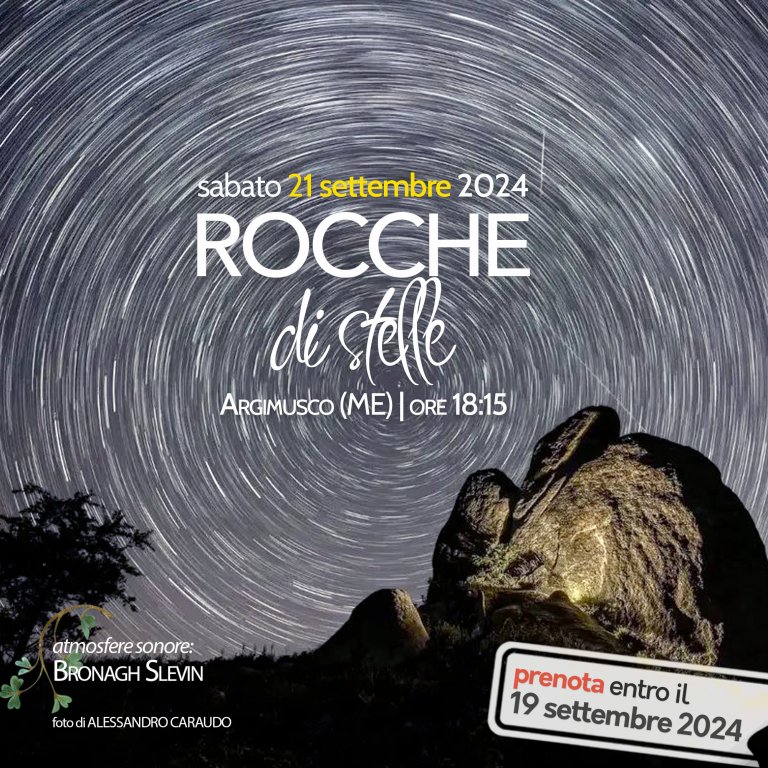 Rocche di Stelle (Argimusco) | sabato 21 settembre 2024